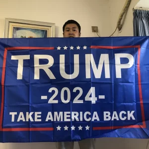 SKY FLAG Trump 2024 Flag 90x150cm Donald Trump Flag Keep America Great Donald For President USA， Take America Back Trump Flag